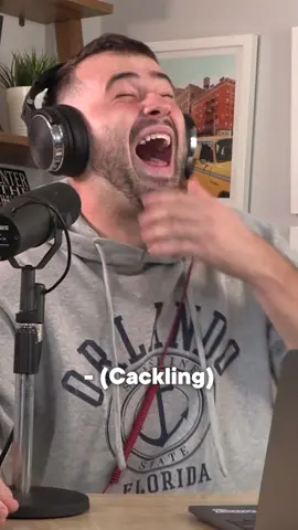 Quite possibly the hardest I’ve laughed in a LONG time 😂 check out my podcast @thebasementyard