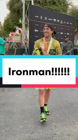 We are so proud.  Michael is an Ironman 🙌🏼 #triathlete #ironman #amazingathlete