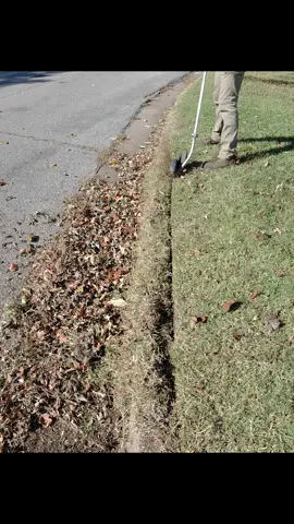 SATISFYING EDGING #oddlysatisfying #lawncare #edging #sbmowing