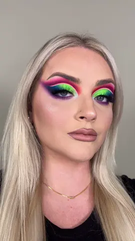 Back with a rainbow tutorial #makeup #foryoupage #foryou #roborockrun #ForzaHorizon5GO
