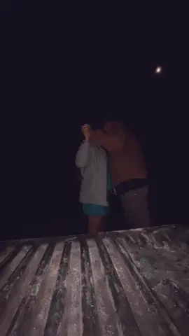 I’ve always wanted to get a video of us dancing in the moonlight.. but I got it in my blue pjs🤣 #dancinginthemoonlight #husbandwife #foryoupage #fyp