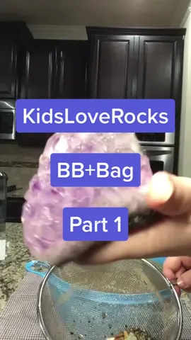 That Amethyst is on point!✨ @kidsloverockz #kidsloverocks #kidsloverocks2021 #kidsloverockz #crystals #crystaltok #gems #geology #rocks #mining #minetok #gemstones #fossils #dig #digkit #minekit #siftkit #part1 -Code (EMILY101) @thecoldestwater for 10% off! #coldest #coldestpartner 💦-