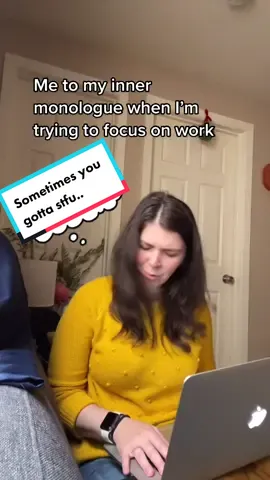 Working from the couch is real distracting. #wfhm #introvertsoftiktok #eldermillennial #momover35 #adhdinwomen #xennial #akwardmom #momfriend