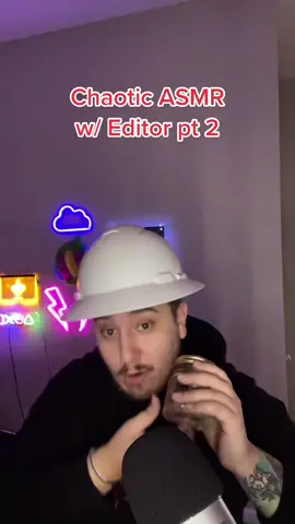Chaotic ASMR with Editor pt 2 Link to his YouTube in my Bio!!!! #asmr #fastasmr #coreyasmr