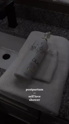 self love shower 🤍 #fyp #ROMWEnextgen #SelfCare #blackgirlselfcare #blackgirltiktok #dayinmylife #minivlog #romantizemylife #postpartumjourney