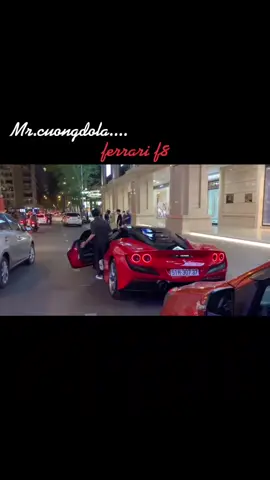 Cầm lái ferrari f8 dạo 🤙#cuongdola#damme #sieuxe #fypシ