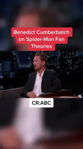 Benedict Cumberbatch on Spider-Man Fan Theories #marvel #interview #mcu #fyp #avengers #benedictcumberbatch #doctorstrange #spiderman #mephisto