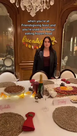 perhaps not😘 #whitechicks #friendsgiving #friends #food #friendship #college #ucla #Foodie #frozenfood #fall #fyp #lipsync #homecooking #homecooked
