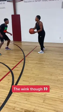 She was cooking all the boys 👩‍🍳😏 @Camille LeNoir #basketball #savage #fyp