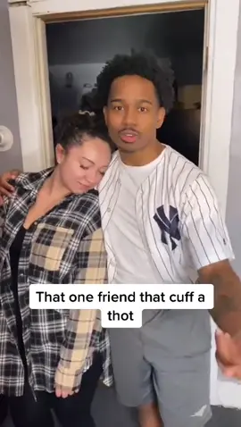 When your bad friend cuff a thot 😂 #fyp #foryou #tiktok #badfriend #viral