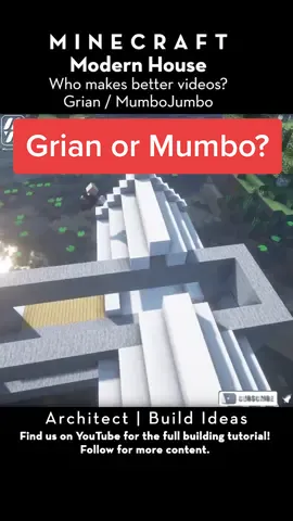 Grain or Mumbo? #Minecraft #minecrafter #mcyt #minecraftyoutuber #minecrafttutorial #minecraftbuilding #fyp #foryou