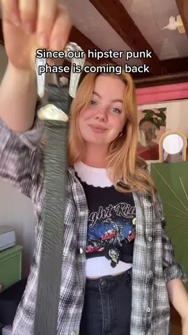 This brings back my punk girl memories 🤣 Every girl had one of these belts and wore it with everything!! #TikTokPartner #LearnOnTikTok #disneyplusday