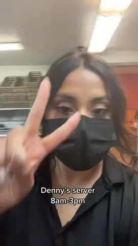 Work a double with me. 🤍 #ultaemployee #dennysserver #fyp #work