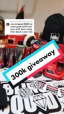 Reply to @billypeltonen1  300k giveaway #ShoppersWishlist  #milwaukee #aluminumpolishing #metalpolishing