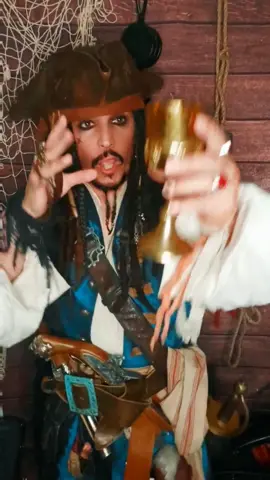 Drink up me hearties! #Drink #Drunk #CaptainJackSparrow #JackSparrow #JohnnyDepp #Stunt