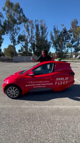 There’s also a roll bar inside for extra safety! 💯 Would you pay $18,500 to ride SOLO? 🤔⚡️ #viral #solo #ev #quirky #cars #carsoftiktok #foryoupage #foryou