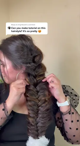 Reply to @tmgnikazal hair from @googoohairstore click my bio get 20% off #googoohair #hairextensions #fishtailbraid #sidebraid