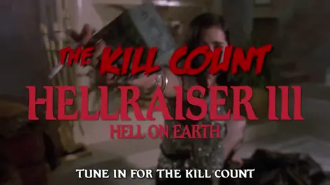 This movie may be some of y’alls own personal hell, honestly. #deadmeat #hellraiser #horror #horrortok