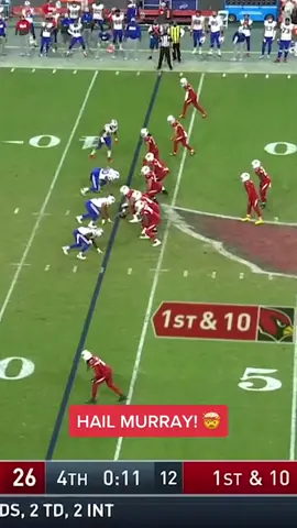 MURRAY MAGIC! This insane play happened a year ago today. 🤩 (via @azcardinals) #nfl #football #arizona #crazy
