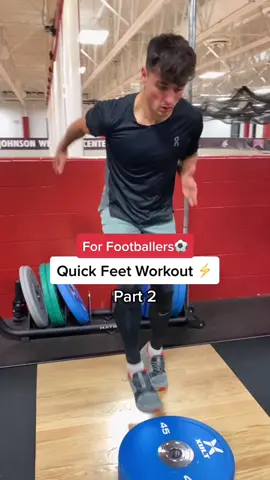 Follow along Footballers⚡️ #footballtiktok #athletesontiktok #gymworkout #quickfeet #quickfeetdrill #foryou #fyp #viral