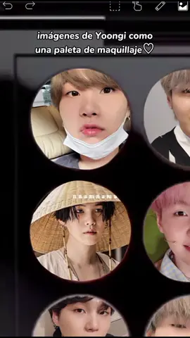 Responder a @its.hannah._.mr Aquí está la de Gigi 🐱 #makeuppalette #bts #yoongi #parati