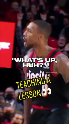 Damian Lillard teaches rookie Barnes a lesson 👀 #NBA #basketball #fyp #foryou #foryoupage