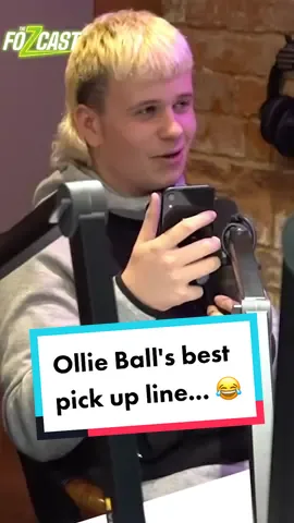 @ollieball12 reveals his best pick up line... 😂 #Fozcast #OllieBall #TheCyclingGK