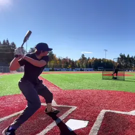Absolute father hacks 😵 (YT video: 2022 DeMarini Zoa vs DeMarini CF -5) #baseball #baseballlife