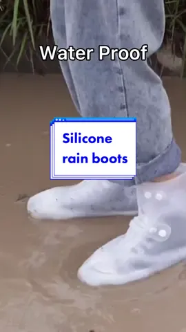 A pair of silicone rain boots, you are not afraid of getting dirty on rainy days#Silicone rain boots#Manufacturer #factory