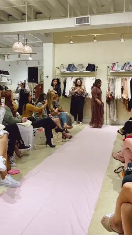 @shopariarose First ever Fashion Show✨ #winterfashion #miamiboutique #fyp