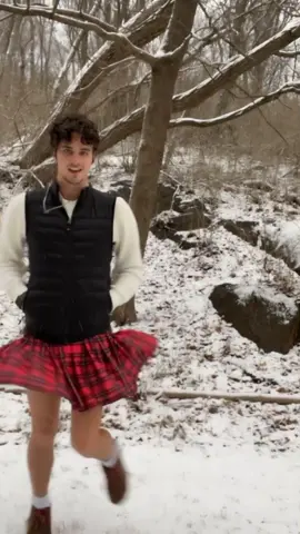 Men in skirt 🥶 #femboywinter
