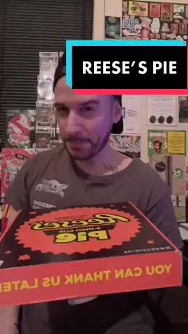 Reese’s Thanksgiving Pie!! Sold out for now, if there is a reup I’ll post. Thanks @Reeses  #Reesespie  #MunchiesWithTubi #Sing2gether #foodreview