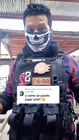 Responder a @rasec332 no importa si no tienes amigos, aquí conocerás otros jugadores #peru #airsoft #trend #viral #deporte