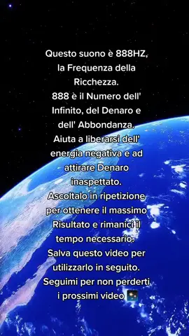 #manifesta #meditazione #calma #pace #terzoocchio #ricchezza #888 #888hz