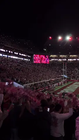 we love a night gameee❤️ 🐘last home game 🥲 #bama #rolltide #football #alabama @University of Alabama it’s big al crowd surfing for me 😭