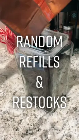 Random refills & restocks to start the new week! 😜🤌🏼 #asmr #refill #restock #momlife #organizedhome #satisfying #thisandthatwithcat