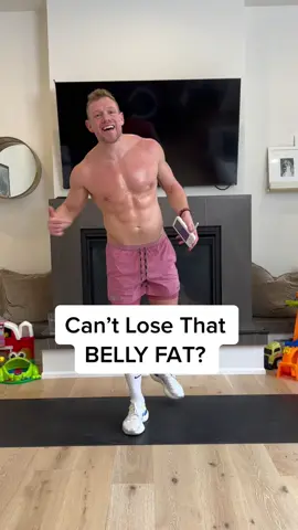 HOW TO LOSE THAT LAST BIT OF BELLY FAT🔥😎  Full workout is FREE in the LEANSQUAD App (link in bio) #fyp #workout #hiit #bellyfat #FitTok #twindad #ab