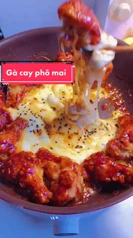 Giải cứu chiếc bụng đói đi nào🤪 gà cay🍗 phô mai🧀 #vulaci #ancungtiktok #LearnOnTikTok #gacayphomai #DemNguocNoel