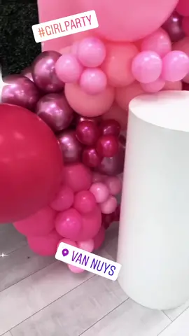 #birthdaygirl #pinkballoons #garlandballoons #northhollywood #vannuys