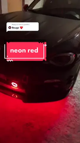 Reply to @marco.gza06 commentez pour voir d’autres couleurs ! #abarth #abarth124 #124 #spoiler #gang #carbon #neon #rgb #led #light #lowglow #capcut #pourtoi #fyp #foryoupage #4u #4you #foryou #perte @lowglow.shop @frspatty