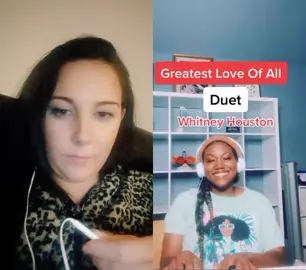 #duet with @ellenonceagain #VoiceEffects @ellenonceagain #thegreatestloveofall #whitneyhouston #cover I just love to sing 😍