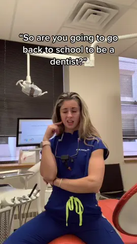 What does everyone ask me this!?! #dentalhygienist #dentist #dental #teethtok #dentaloffice