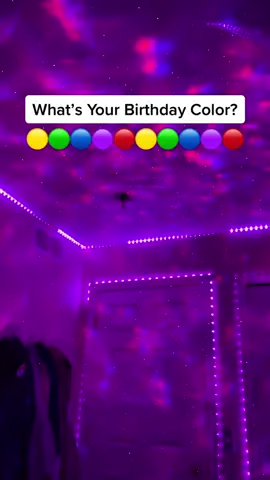 What’s your birthday color? Comment your bday month to find out! 🥳 #fyp #viral #foryoupage #foryou #leds #ledlights