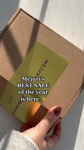 @Mejuri’s biggest sale of the year is happening now ✨ 20% off your $150+ purchase! #mejuri #finecrew #mejuripartner
