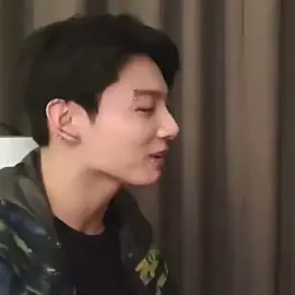 Jungkook playing with his lip ring 🥵