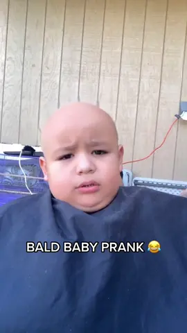 Bald Baby Prank 😂👶🏽 #funny #viral #trending #challenge #baby #tiktokdances #fyp #tiktokfamous #tiktoktrend #tiktokers #tiktokindo #tiktokmemes