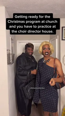 Who remember these days?!? Practicing at the choir director house. 🎄🎅| @adhuntstylez | #Christmas21  #funny #missrenee #missnita