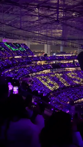 500 Level got the best army bomb views💜#NBCAnnieLive #fyp #ptdonstageconcert #ptdday2 #btsarmy
