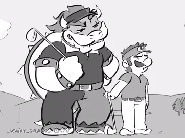 This guy again 🙄 #luigi #bowser #animatic#familyguy#golf#meme#gay#nintendo