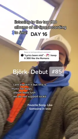 Reply to @testingmatthew  I never listened to this fully until now but it rocks #bjork #bjorkdebut #mu #alternative